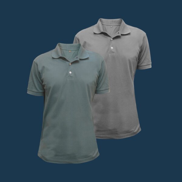 Vintage-Inspired Men’s Pique Polo Shirt