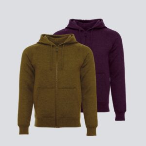 Men's Full-Zip Fleece Hoodie Sweatshirt