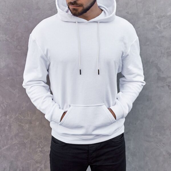 Men's Water-Repellent Logo Sleeve Hoodie – Stylish & Functional