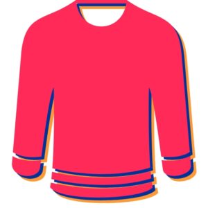 Custom Full Red Stylish Hockey Uniform