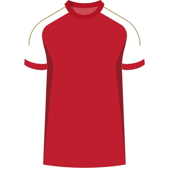 Custom Solid Red Soccer Jersey for Adults & Youth